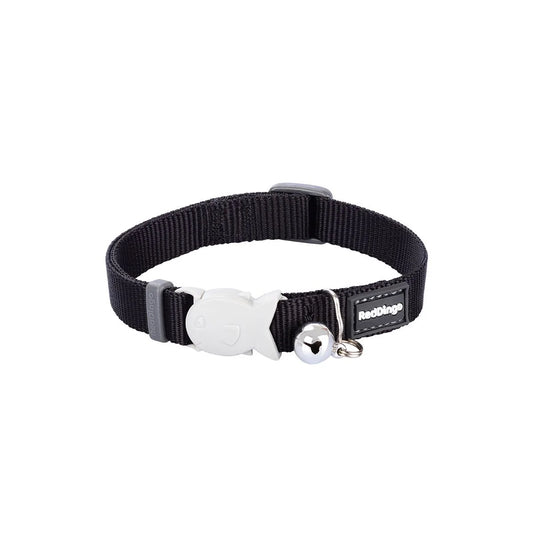 Red Dingo Cat Classic Collar - Black