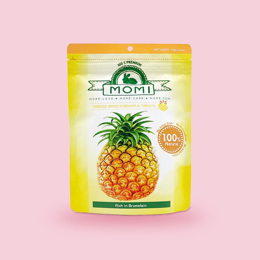 Momi Pineapple 15g Freeze-Dried Fruit Treats