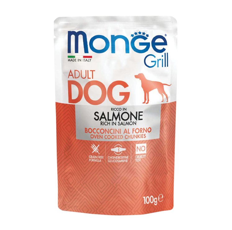 Monge Grill Pouches Salmon 100g