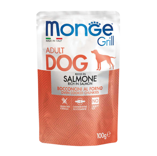 Monge Grill Pouches Salmon 100g