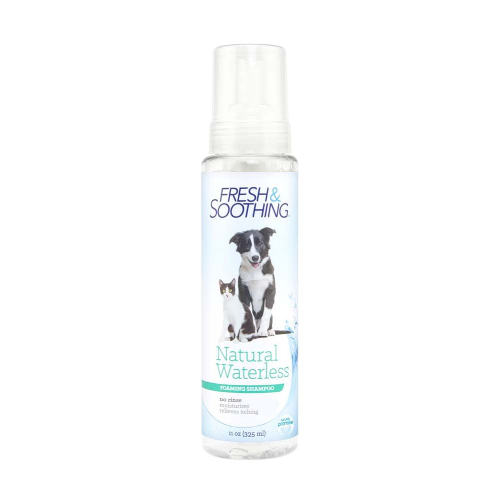 Naturel Promise Natural Waterless Foaming Shampoo 11oz for Dogs & Cats