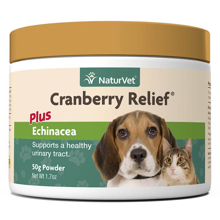 Naturvet Cranberry Relief Powder Plus Echinacea 50g for Dogs & Cats