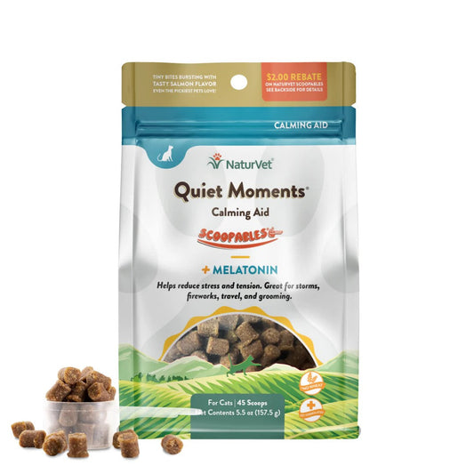 Naturvet Scoopables Quiet Moments Calming Aid 5.5oz for Cats