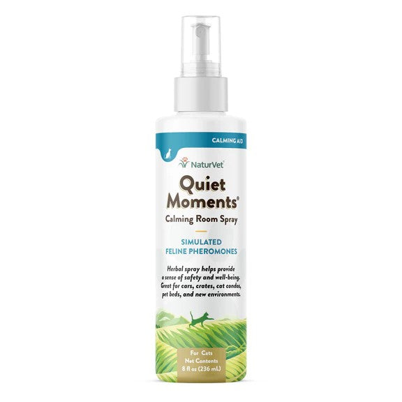 Naturvet Quiet Moments Herbal Calming Spray Feline 8 fl.oz