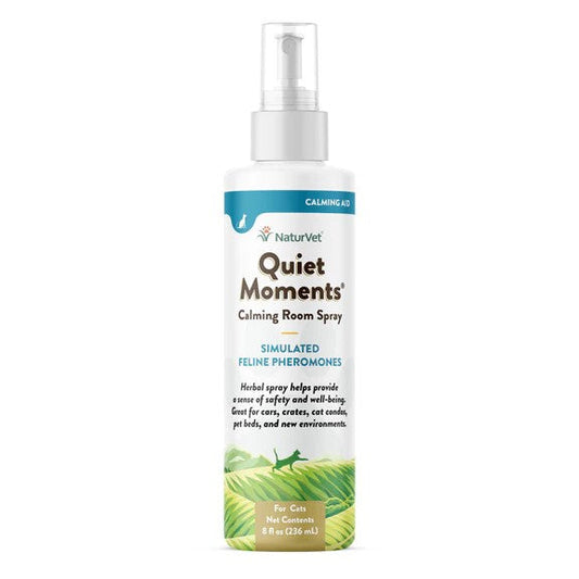 Naturvet Quiet Moments Herbal Calming Spray Feline 8 fl.oz