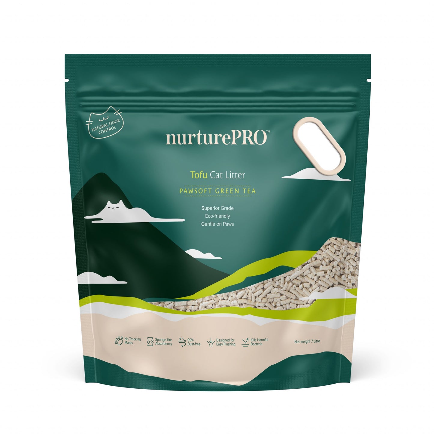 nurture-pro-pawsoft-tofu-green-tea