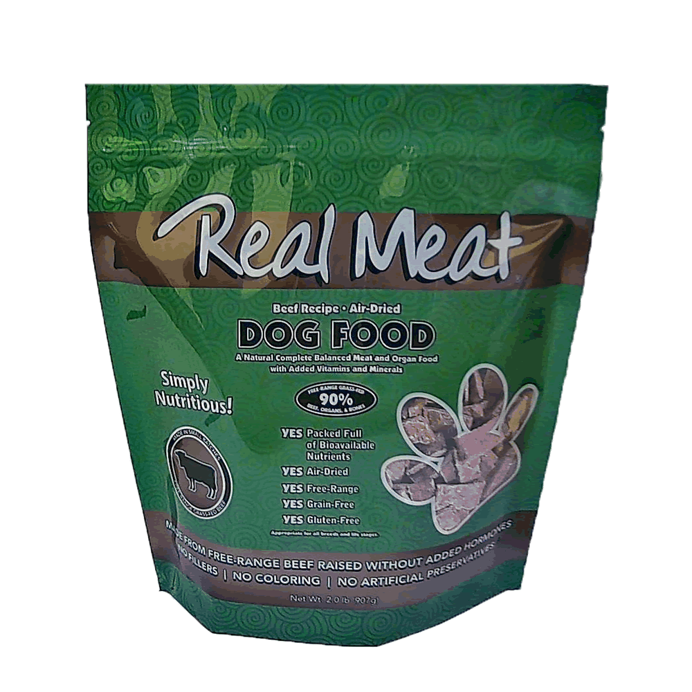 Real Meat Dog Air-Dried-Food - Beef 2lb