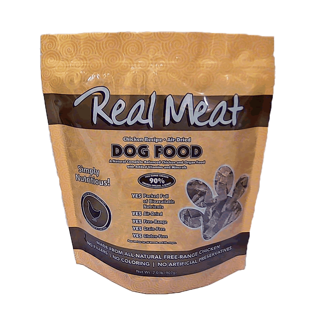 Real Meat Dog Air-Dried-Food - Chicken 2lb