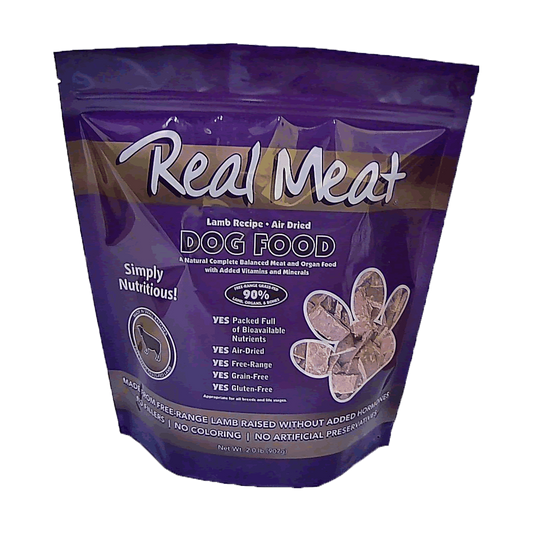 Real Meat Dog Air-Dried-Food - Lamb 2lb