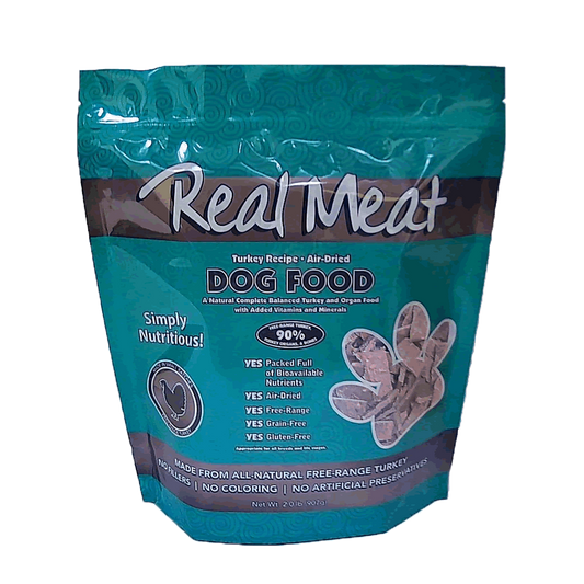 Real Meat Dog Air-Dried-Food - Turkey 2lb