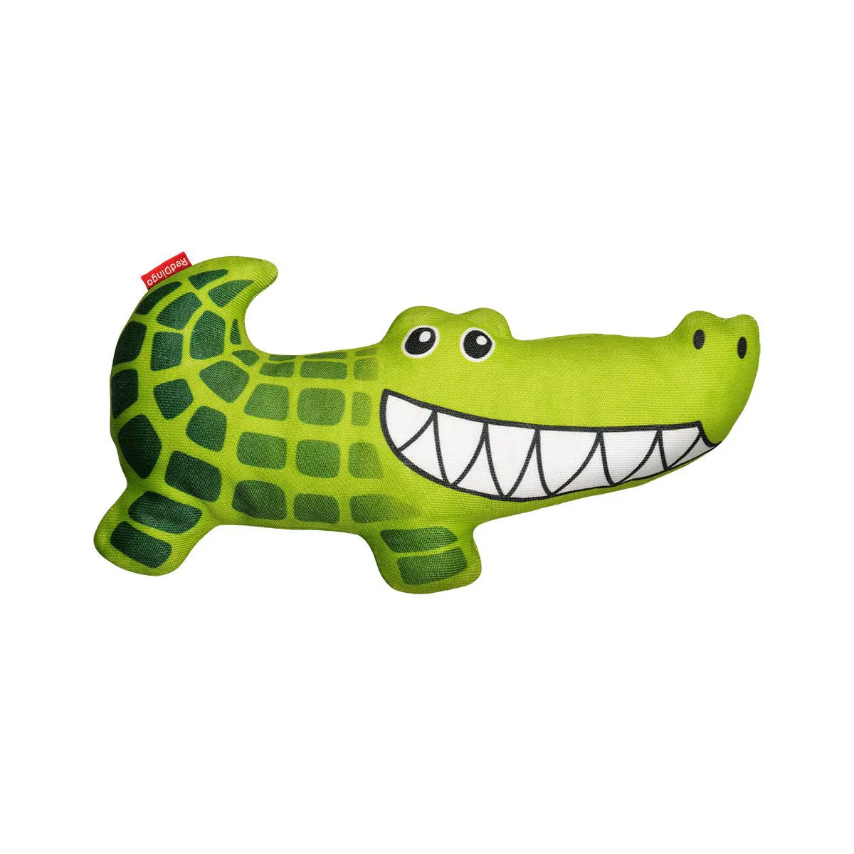 Red Dingo Durables Dog Toy - Crocodile