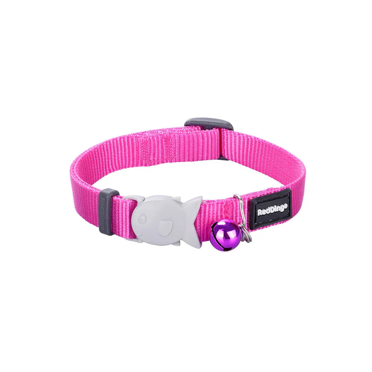 Red Dingo Cat Classic Collar - Hot Pink