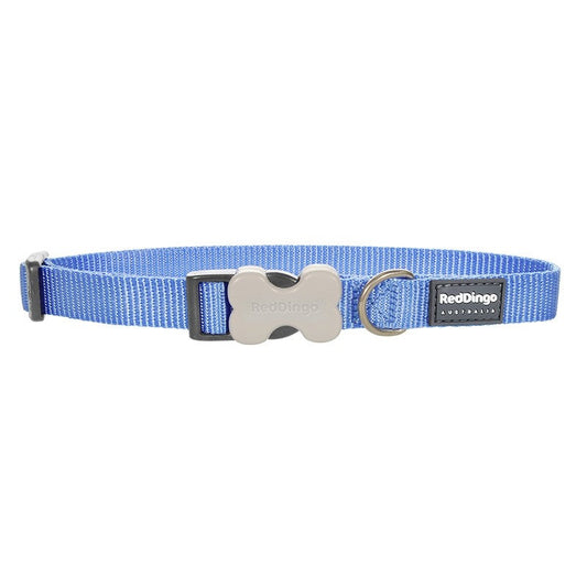 Red Dingo Bucklebone Classic Dog Collar - Medium Blue