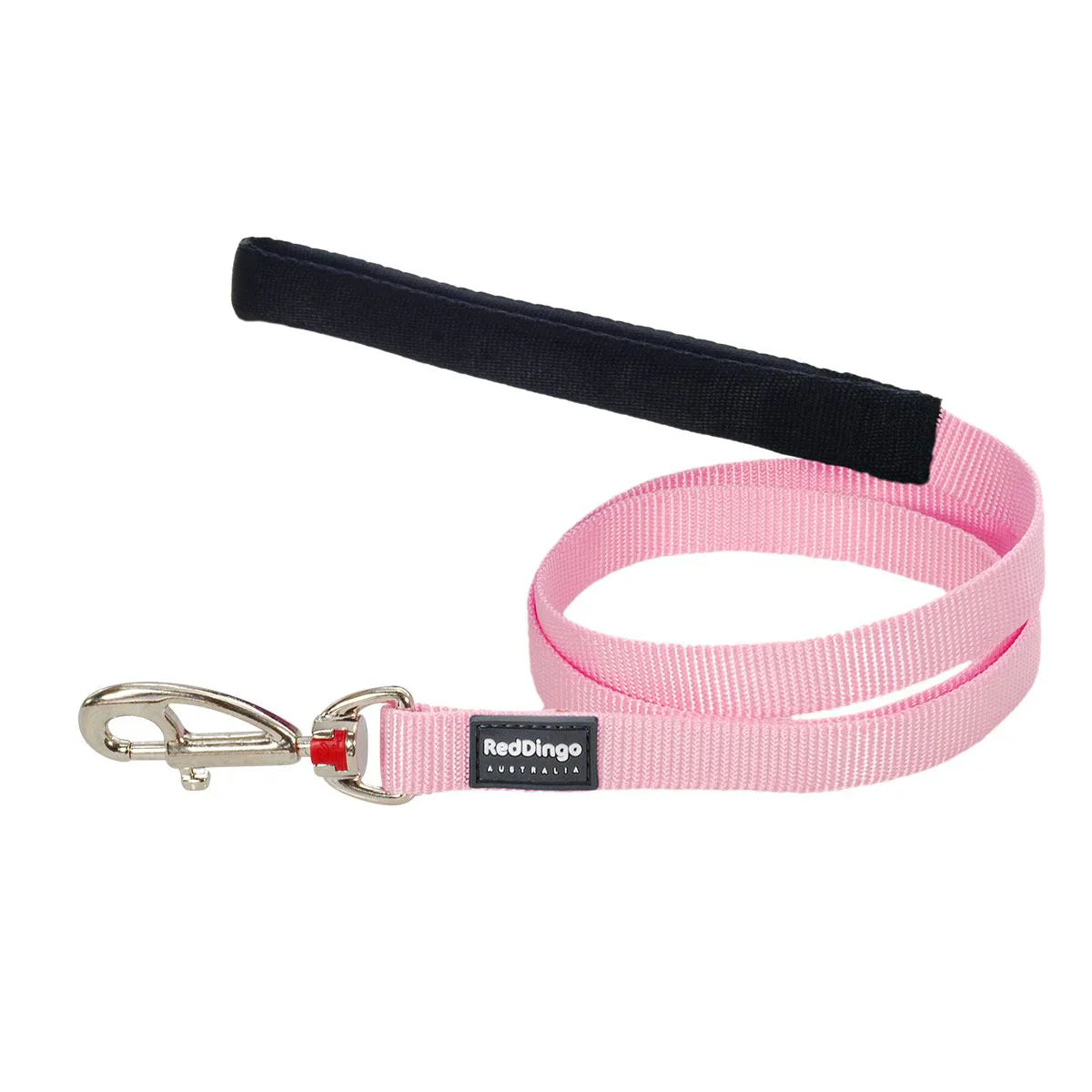 Red Dingo Fixed Classic Dog Lead - Pink