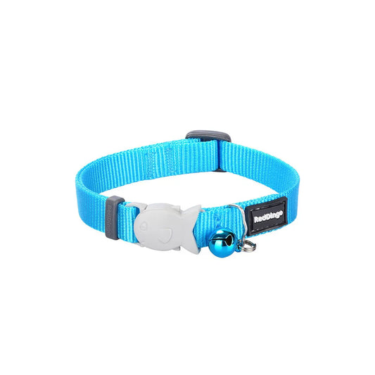 Red Dingo Cat Classic Collar - Turquoise