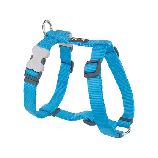 Red Dingo Classic Dog Harness - Turquoise