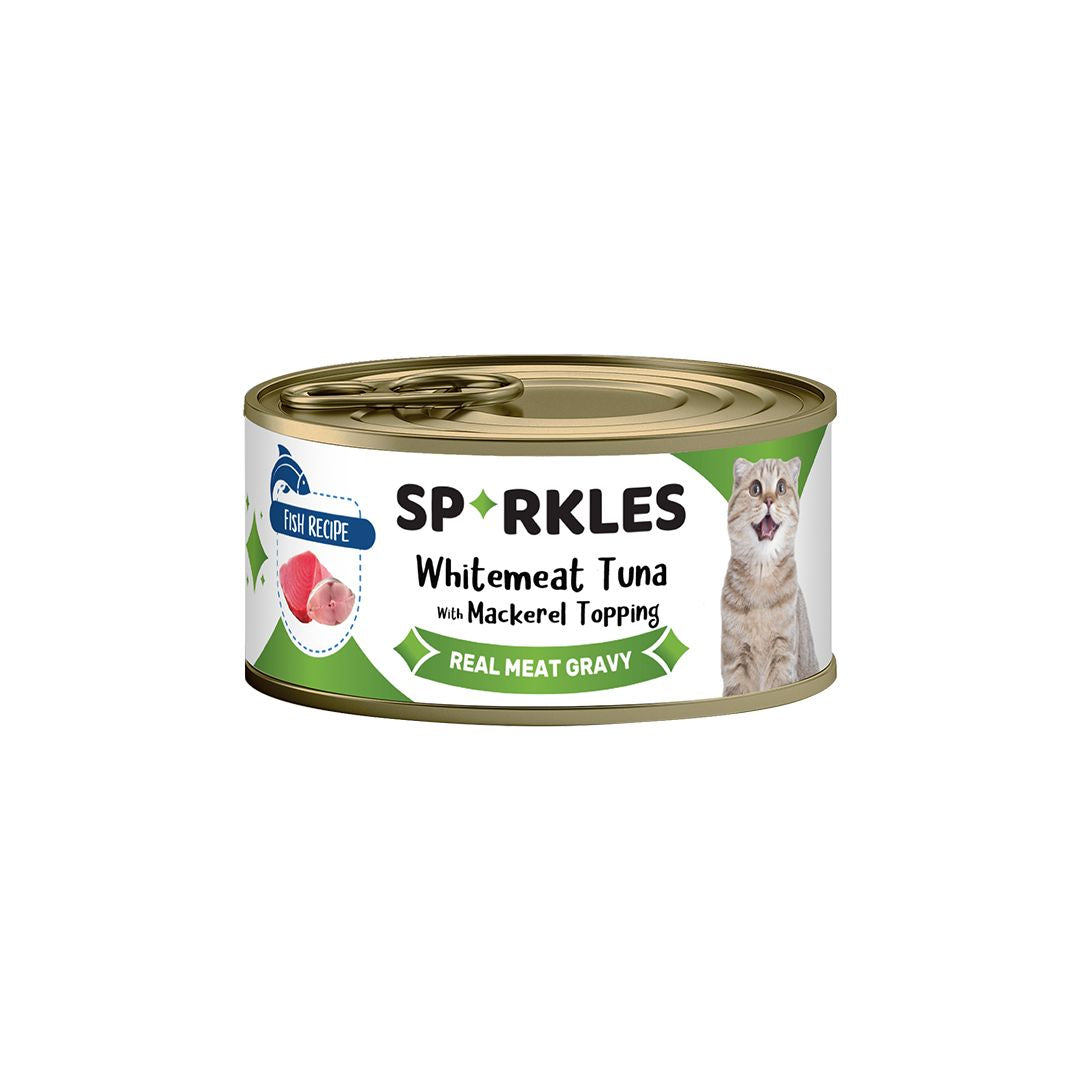 Sparkles Colour - Whitemeat Tuna & Mackerel 70g Cat Wet Food