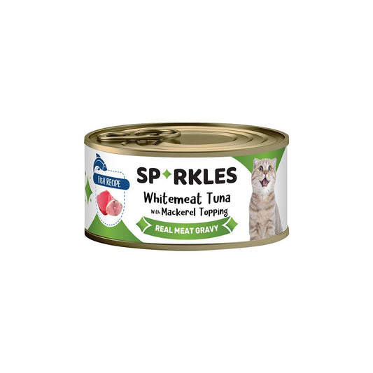 Sparkles Colour - Whitemeat Tuna & Mackerel 70g Cat Wet Food