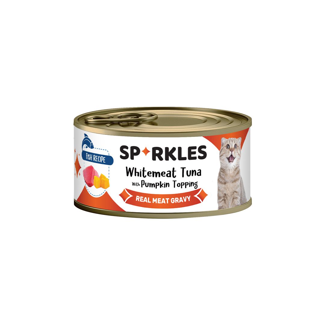 Sparkles Colour - Whitemeat Tuna & Pumpkin 70g Cat Wet Food