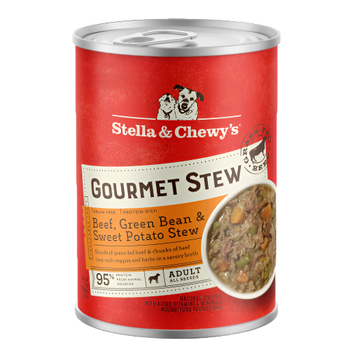 Stella & Chewy's Gourmet Stew - Beef, Green Bean & Sweet Potato 12.5oz Dog Food