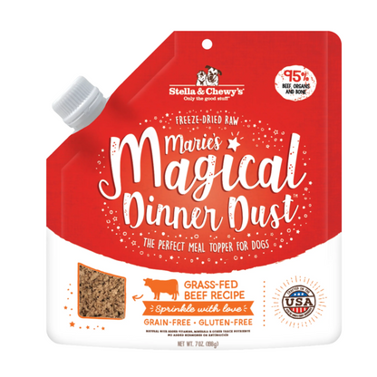 Stella & Chewy's Marie's Magical Dinner Dust - Beef 7oz Dog Food