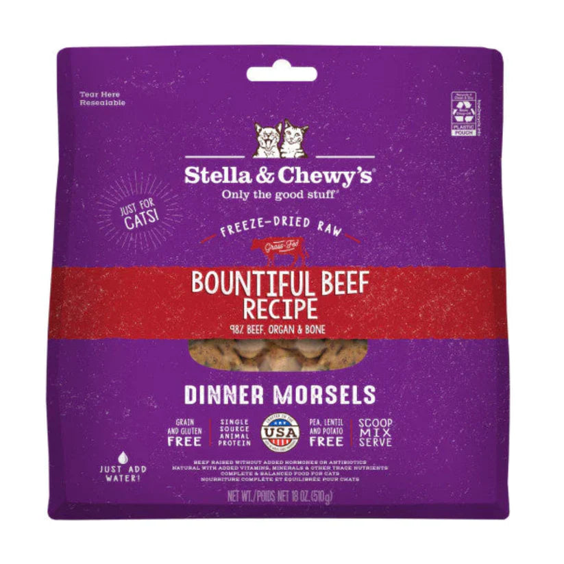 Stella & Chewy's Dinner Morsels - Bountiful Beef & Chicken Cat Food