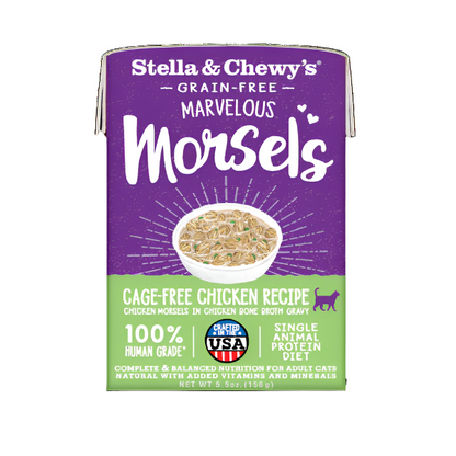 Stella & Chewy's Marvellous Morsels - Cage-Free Chicken 5.5oz Cat Food