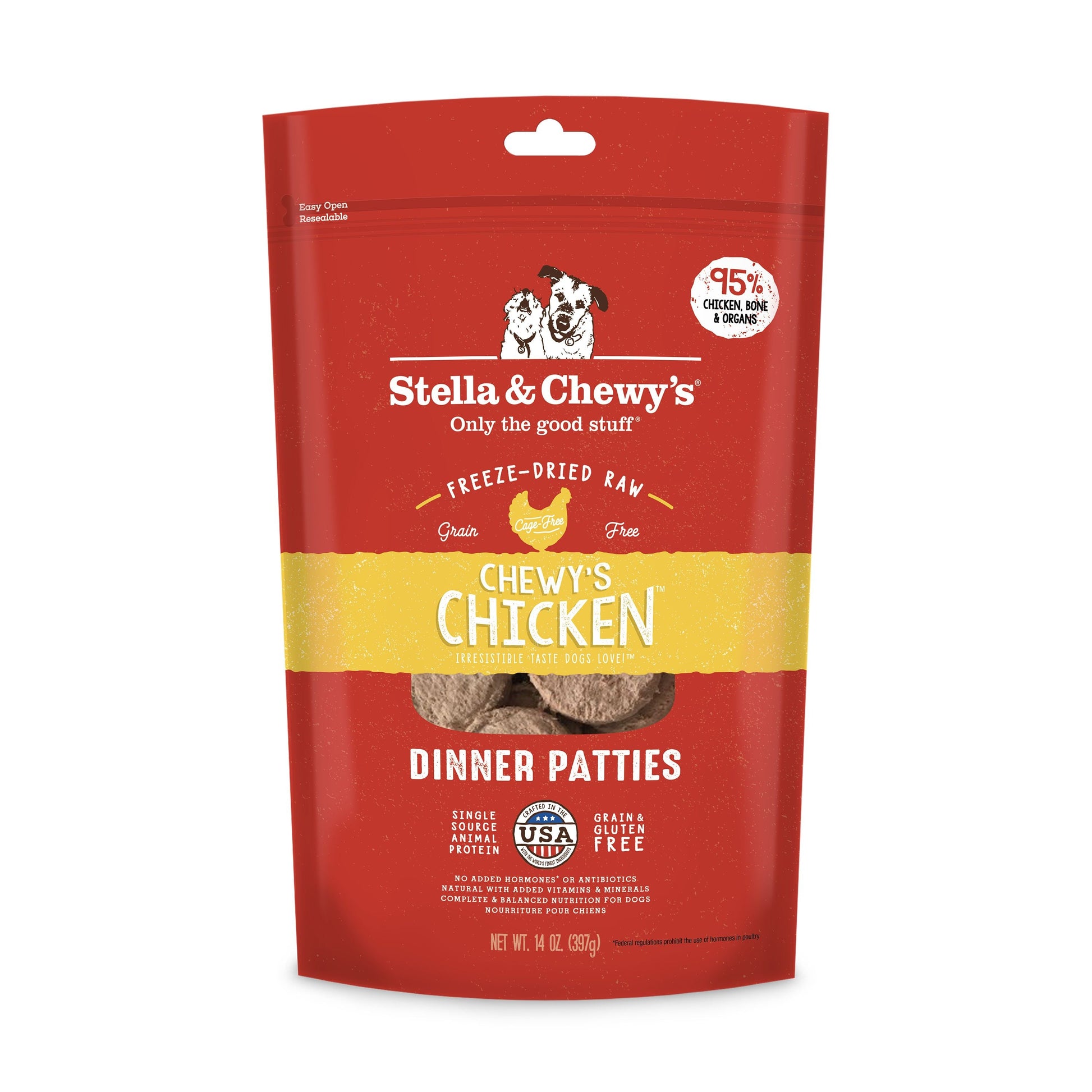 Stella & Chewy's Dinner Patties - Chewy’s Chicken Dog Food