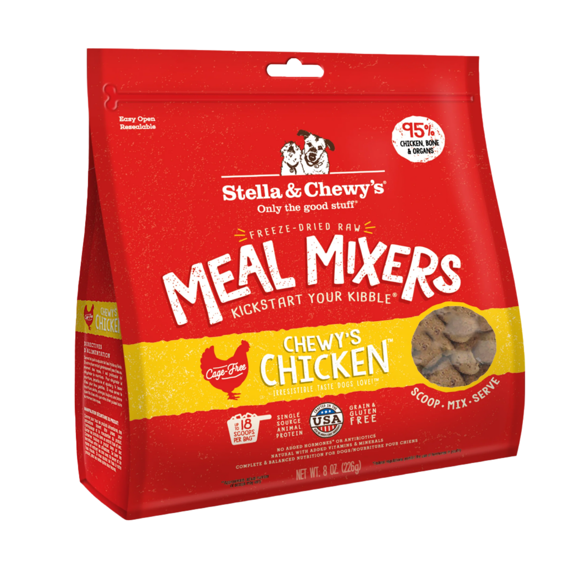 Stella & Chewy's Meal Mixers - Chewy’s Chicken Dog Food