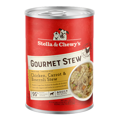 Stella & Chewy's Gourmet Stew - Chicken, Carrot & Broccoli 12.5oz Dog Food