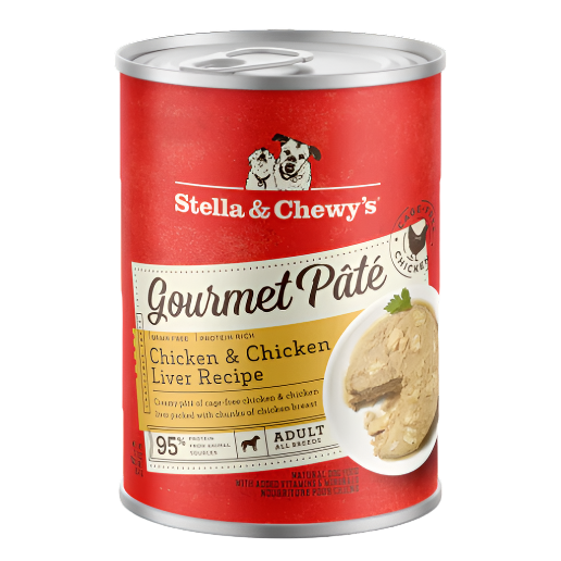 Stella & Chewy's Gourmet Pâté - Chicken & Chicken Liver 12.5oz Dog Food