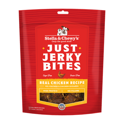 Stella & Chewy's Just Jerky Bites - Chicken 6oz Dog Treats