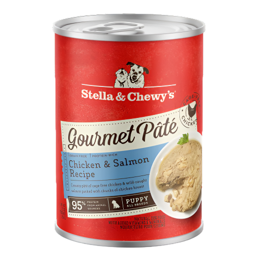 Stella & Chewy's Gourmet Pâté - Chicken & Salmon (Puppy) 12.5oz Dog Food