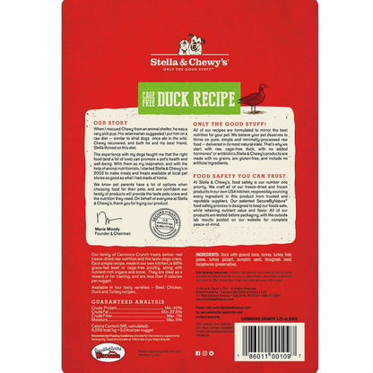 Stella & Chewy's Carnivore Crunch - Duck 3.25oz Dog Treat