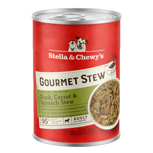 Stella & Chewy's Gourmet Stew - Duck, Carrot & Spinach 12.5oz Dog Food