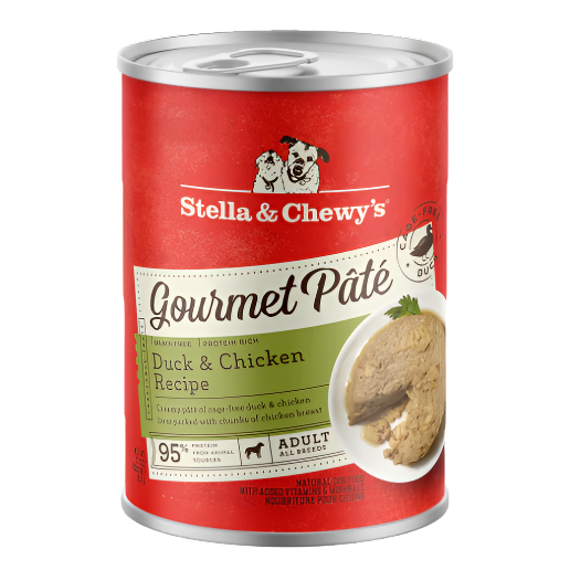 Stella & Chewy's Gourmet Pâté - Duck & Chicken 12.5oz Dog Food