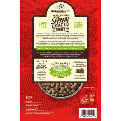 Stella & Chewy's Raw Coated Kibbles - Duck Dog Food