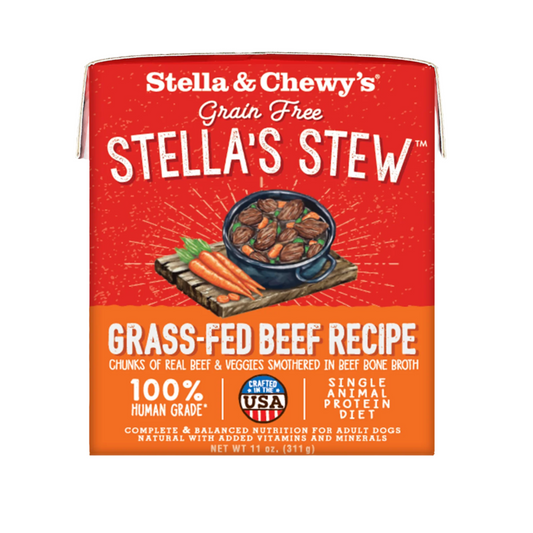 Stella & Chewy's Stella's Stew - Grass-Fed Beef 11oz Dog Food