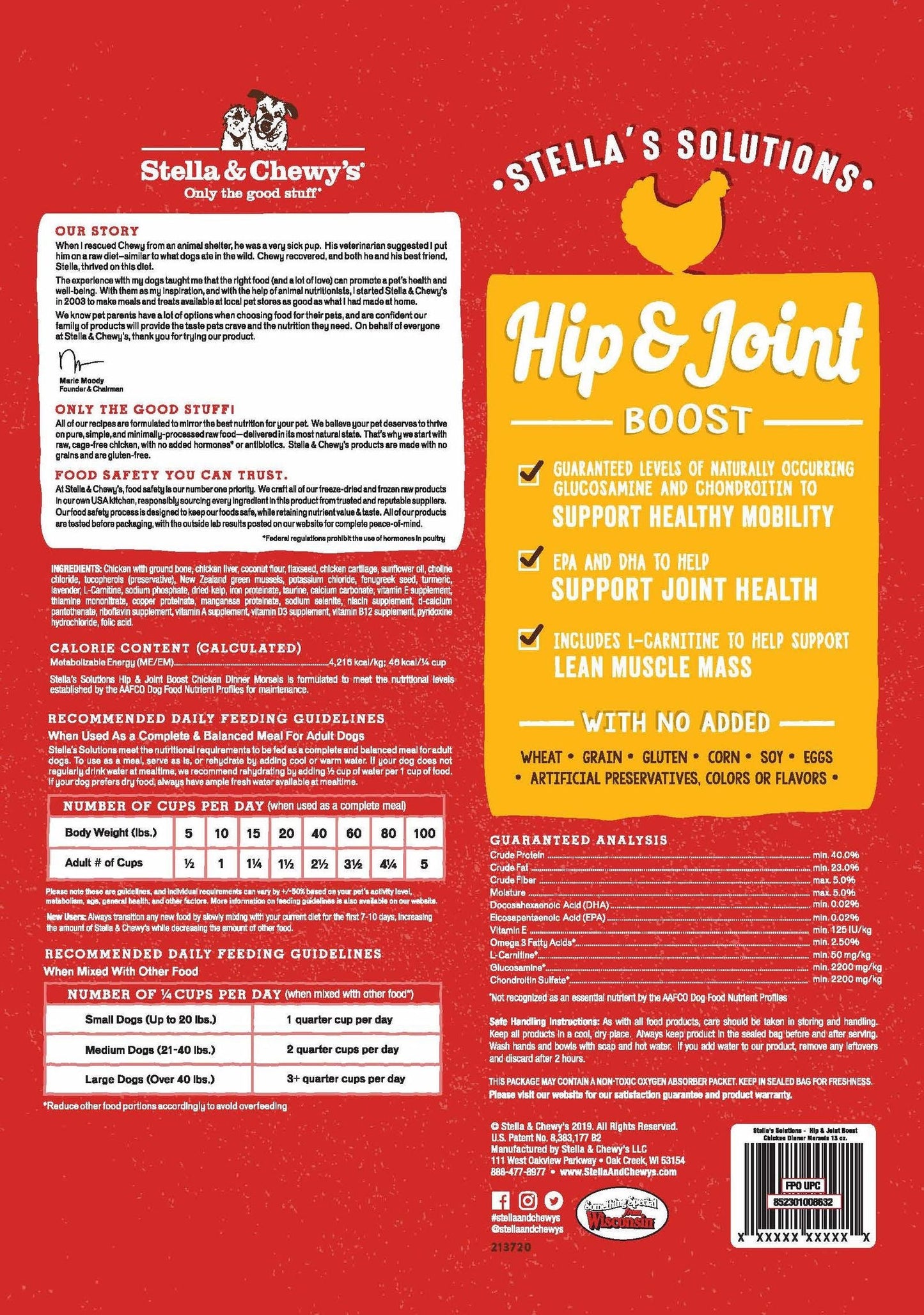 Stella & Chewy's Stella's Solution - Hip & Joint Boost Dog Food