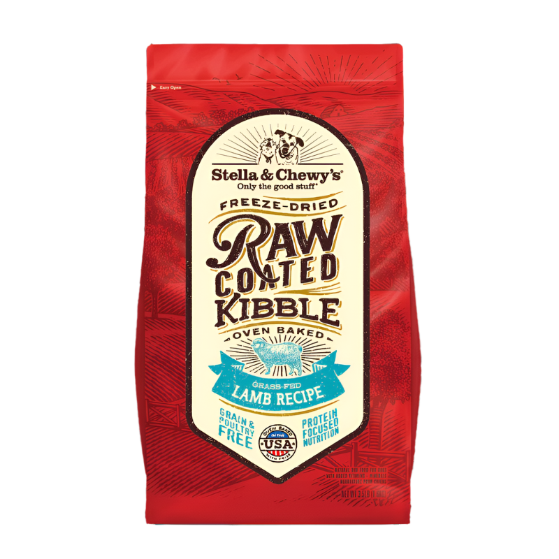 Stella & Chewy's Raw Coated Kibbles - Lamb Dog Food