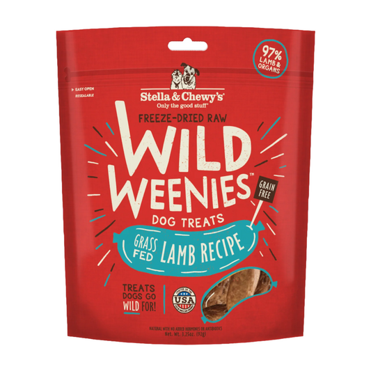 Stella & Chewy's Wild Weenies - Lamb 3.25oz Dog Treats