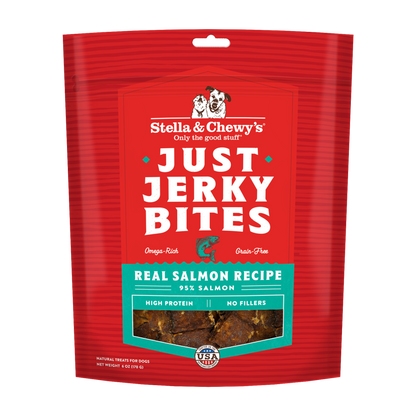 Stella & Chewy's Just Jerky Bites - Salmon 6oz Dog Treats