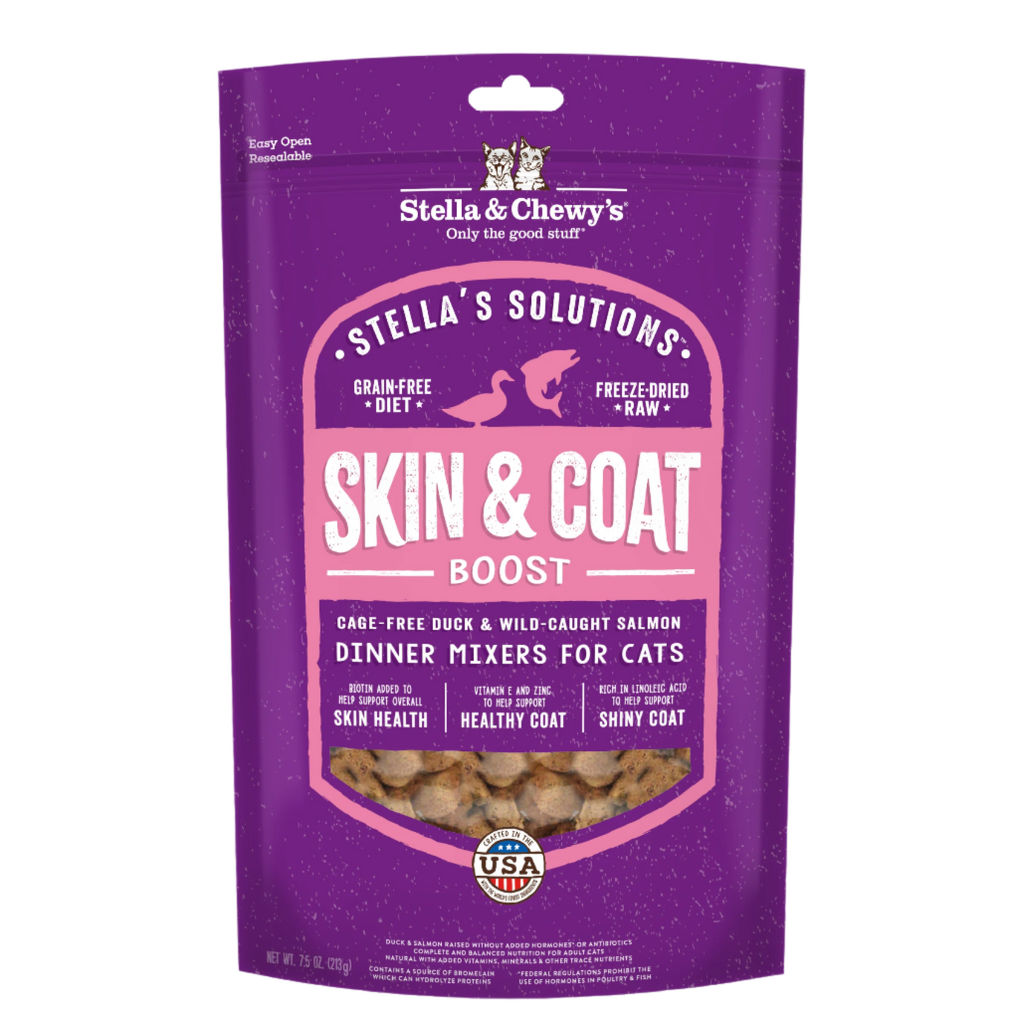 Stella & Chewy's Stella's Solution - Skin & Coat 7.5oz Cat Food