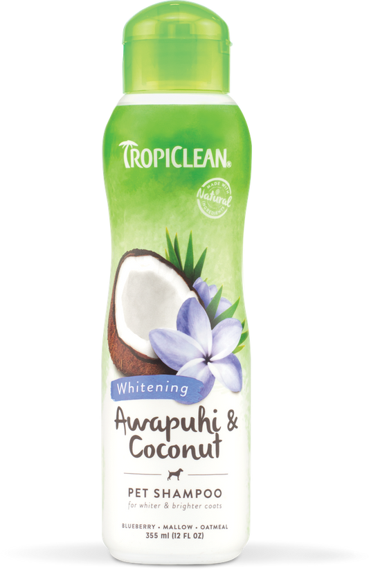 Tropiclean Awapuhi & Coconut Shampoo (Whitening)