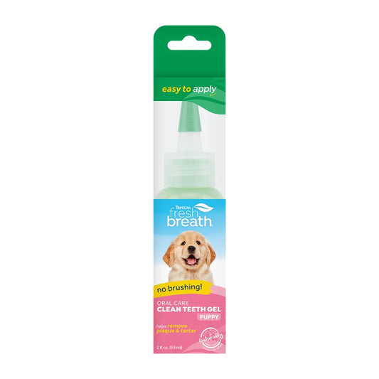 Tropiclean Clean Teeth Dental & Oral Care Gel for Puppies 2 fl. oz.