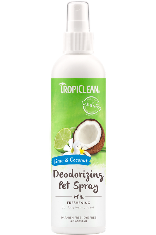 Tropiclean Lime & Coconut Deodorizing Pet Spray 8 fl. oz.