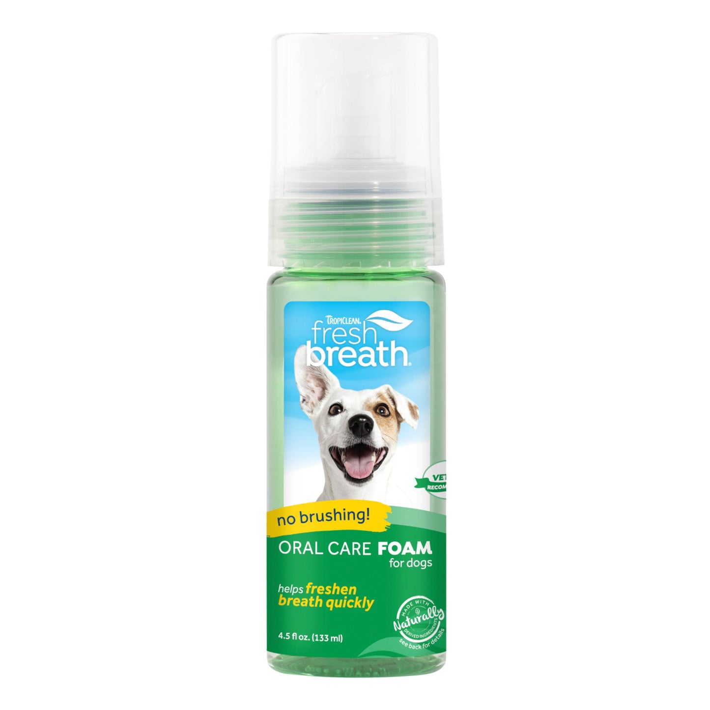 Tropiclean Mint Foam for Pets 4.5 fl. oz.