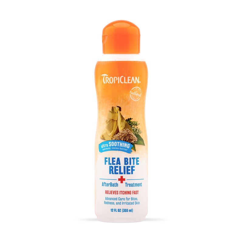 Tropiclean Natural Flea & Tick, Bite Relief After Bath Treatment 12 fl. oz.