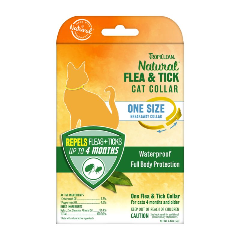 Tropiclean Natural Flea & Tick Cat Collar