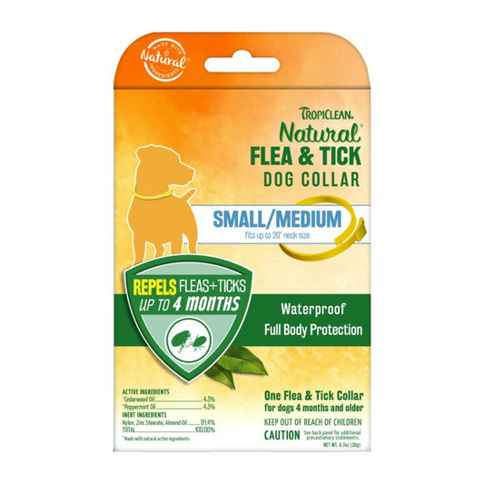 Tropiclean Natural Flea & Tick Dog Collar